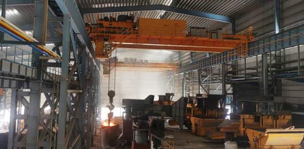 steel mill crane