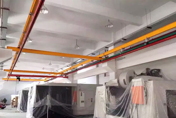 ceiling mounted workstation crane